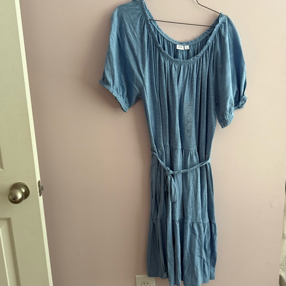 GAP Blue Midi Dress